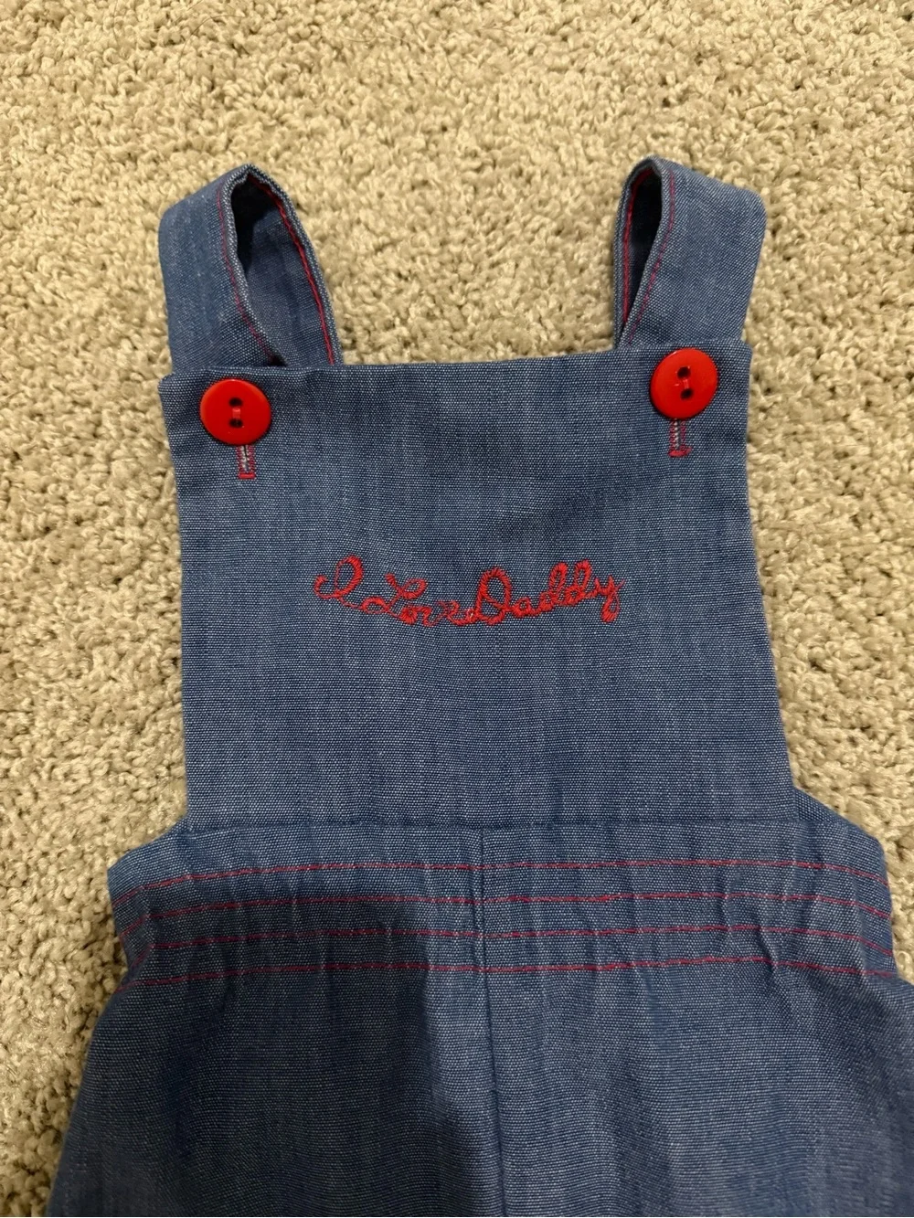 Vintage handmade overalls